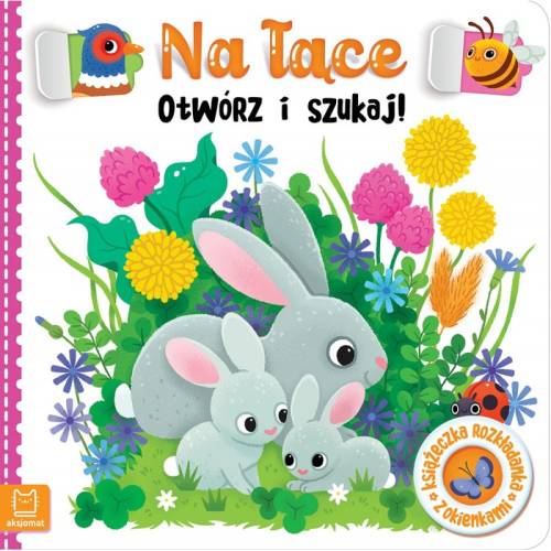 Na łące. Otwórz i szukaj! Książeczka rozkładanka z okienkami aksjomat 9788382138887 (1).jpg