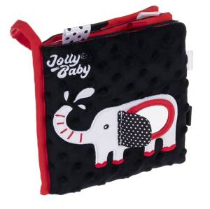 Jolly Baby miękka książeczka sensoryczna Dźungla sensory 0M+