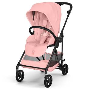 Cybex Melio Carbon wózek spacerowy lekki siedzisko przód tył / Candy Pink