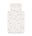 Albero Mio przewijak podróżny turysyczny mata do przewijania / Pudrowe Kokardki