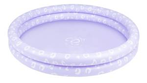 The Swim Essentials Dmuchany Basen kąpielowy dla dzieci 100 cm Lila Leopard