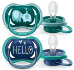  Philips Avent Smoczek silikonowy uspokajający Ultra Air 2 szt. 18M+ 349/18