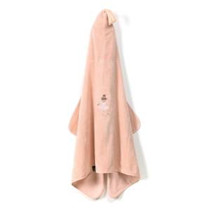  La Millou Ręcznik okrycie kąpielowe z kapturkiem roz. M 70x135 / Ballerine