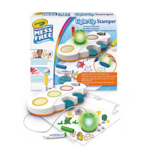 Crayola Podświetlane stemple dla dzieci niebrudzące Color Wonder Mess Free 3+