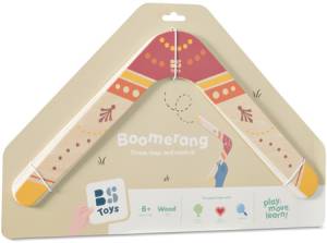 BS Toys Drewniany Bumerang (40x20cm)