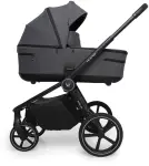 Muuvo Fold - wózek dziecięcy 2w1 ze składaną gondolą | Iron Graphite