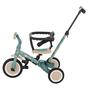 Petite&Mars Turbo - wielofunkcyjny rowerek trójkołowy 5w1 | LE Dino Park