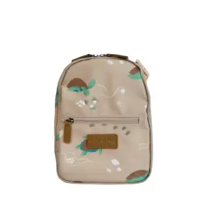 Play&store Plecak termiczny na lunch dla dzieci , lanczówka / Taupe turtle