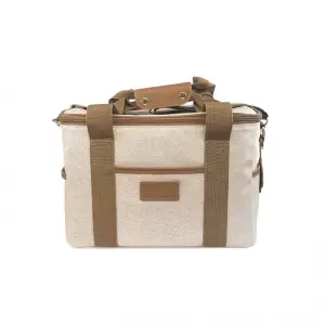 Play&store Torba termiczna na lunch Premium - camel/brown