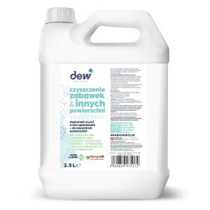 DEW Środek do czyszczenia zabawek i innych powierzchni opakowanie uzupełniające 2,5l
