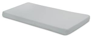 Sensillo prześcieradło bambusowe do łóżeczka dziecięcego 120x60 / Szare