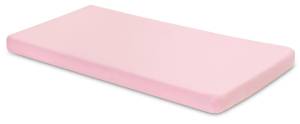 Sensillo prześcieradło bambusowe do łóżeczka dziecięcego 120x60 / Różowe