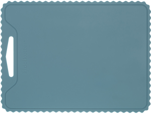 KiddiKutter, Antypoślizgowa deska do krojenia dla dzieci, silikonowa, SKY BLUE
