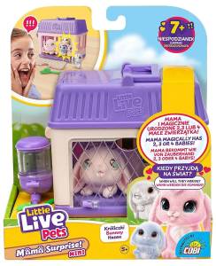 Little Live Pets Mama surprise mini króliczek Cobi 5+