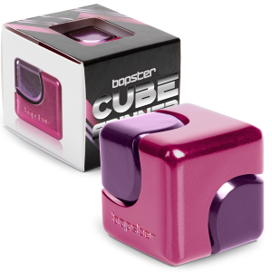 bopster Fidget Cube Spinner - Różowy/Fioletowy