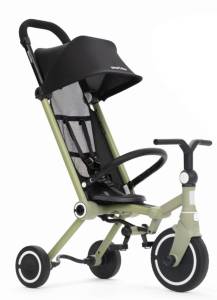 SmarTrike Wonder - dziecięcy rowerek trójkołowy z funkcją wózka | Oliwkowy