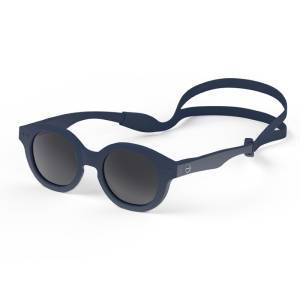  IZIPIZI OKULARY PRZECIWSŁONECZNE DLA DZIECI 9-36 Z FILTREM UV + ETUI  DENIM BLUE