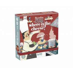 Londji Gra obserwacyjna dla dzieci - wersja kieszonkowa | Where is the Cheese?
