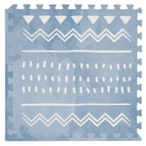 Olya Kids MATA PIANKOWA PUZZLE | BOHO AZURE  180x120  