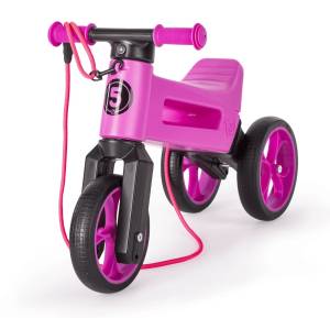 FWRider Super Sport  Rowerek biegowy Jeździk 2w1  + Pasek do noszenia / Violet