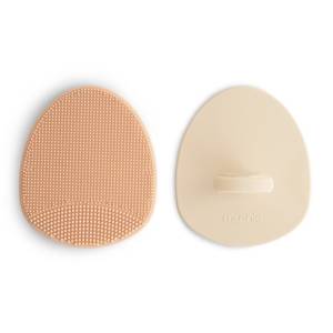 Mushie Szczotka na Ciemieniuchę dla Niemowląt Blush / Shifting Sa