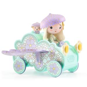Djeco Figurki JIL&JERRY w samochodzie TINYCAR DJ06939