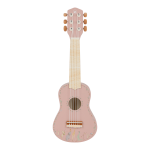 Little Dutch Drewniana gitara rózowa Safari Friends 