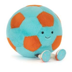 Wesoła Piłka Futbolowa 27 cm JellyCat