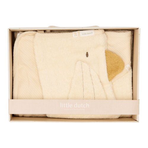 Little Dutch Zestaw prezentowy Little Goose ręcznik + myjka 8721122585078 (1).png