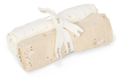 Little Dutch Otulacze muślinowe 70 x 70 cm (2 szt.) Little Goose 8721122584934 (1).png