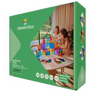 Cleverclixx - Klocki magnetyczne Inventive Pack Intense - 110 el.
