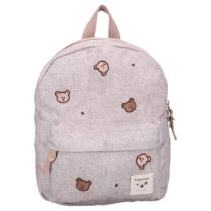 KIDZROOM Plecak dla dzieci Teddy Bears grey jeans