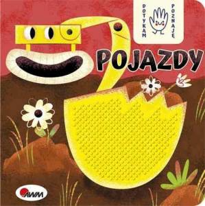 AWM DOTYKAM, POZNAJĘ POJAZDY KSIĄŻKA SENSORYCZNA