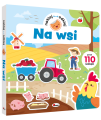 Okladka-ksiazeczki--z-naklejkami-wielokrotnego-uzytku---Naklej,-odklej.-Na-wsi-przedstawiajaca-pole-z-traktorem-i-zagrode-ze-zwierzetami.webp