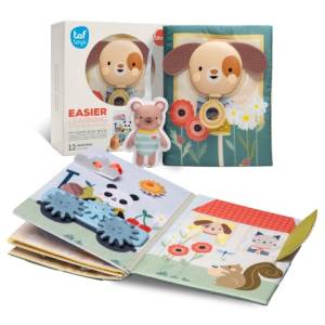 Taf Toys Interaktywna Książeczka Manipulacyjna Mój Dzień w Domu Taf Toys