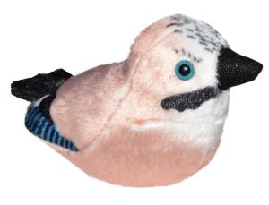 Sójka maskotka ptaszek z dźwiękiem 13 cm RSPB Wild Republic 3+
