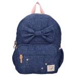 KIDZROOM Plecak dla dzieci L Bow blue jeans 