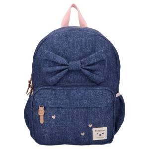 KIDZROOM Plecak dla dzieci L Bow blue jeans 