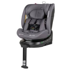  Fotelik Carrello Octopus i-Size 0-36 kg 40-150 cm Obrotowy 360 Szary