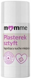 MomMe Sztyft Plasterek łagodzący suche miejsca od 1 dnia życia 10 g