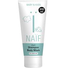 Naif Baby & Kids 2-in-1 żel do mycia i szampon dla dzieci nieperfumowany