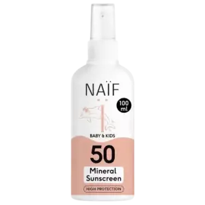 Naïf -  spray przeciwsłoneczny SPF50 100ml  niepeprfumowany