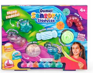 DUMEL ZESTAW KREATYWNY SENSORY SŁODYCZE  4+
