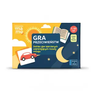 Rozwojowa Mama Gra Przeciwieństw - gra na samokontrolę + mini e-book