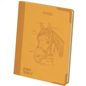Kidywolf Wkłady do podświetlanego tabletu do odrysowywania za pomocą ołówka 8 lat+ Kidywolf - Horses 30 szt.
