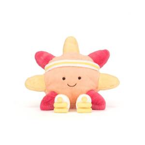 JELLYCAT MASKOTKA PRZYTULANKA Uśmiechnięte Słoneczko na Wrotkach 30 cm