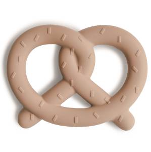  Mushie Gryzak silikonowy na ząbkowanie Pretzel 3M+