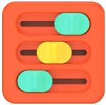 FAT BRAIN TOYS PlayTab Sensoryczny Kwadrat. Suwaki