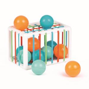  Elastyczna Kostka manipulacyjna sorter sensoryczny z kulkami 10M+ LUDI