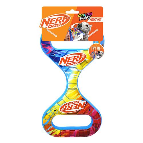 Wytrzymały Szarpak dla Psa Obrotowy 27 cm Infinity Tug  Z gumy TPR Nerf Dog 810162491642.jpg